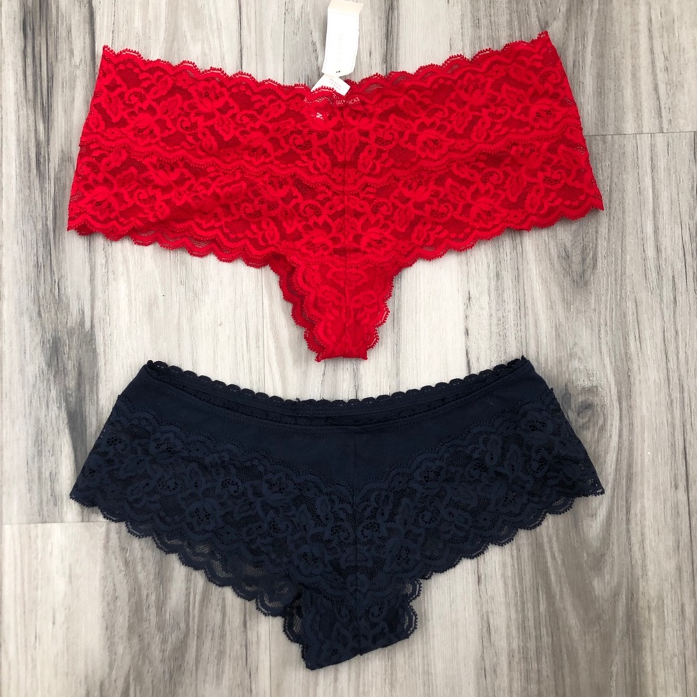 Lacey cheeky panties